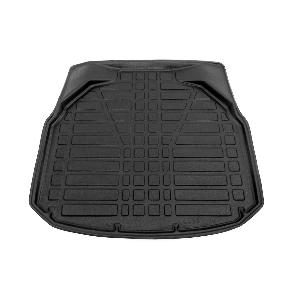 Mercedes C Class W204 Trunk Mat - Rear - Omac - TPE - Black - '10-'14 Mercedes C Class W204 Trunk Mat - Rear - Omac - TPE - Black - '10-'14